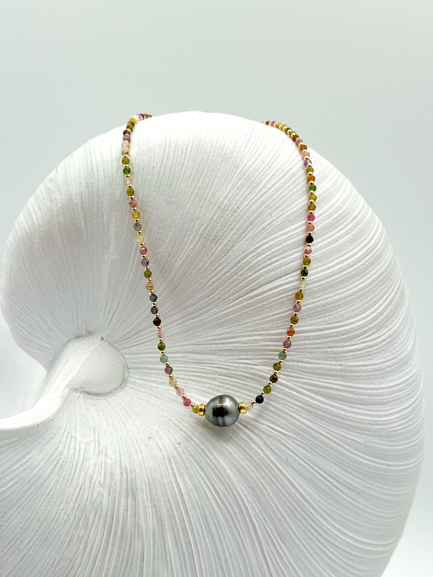 TAHITIAN X TOURMALINE NECKLACE