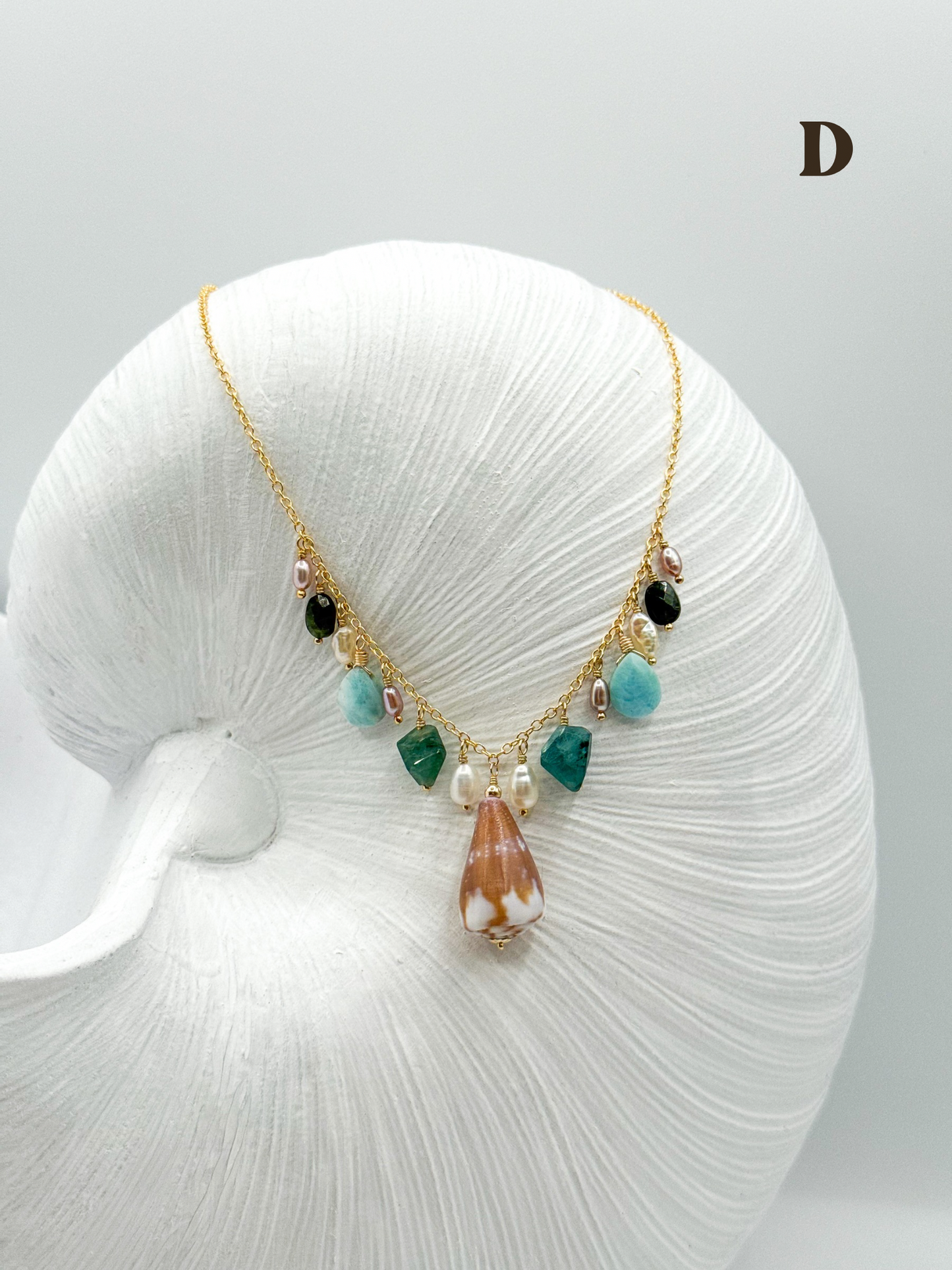 LAST HOUR OF BLUE NECKLACES