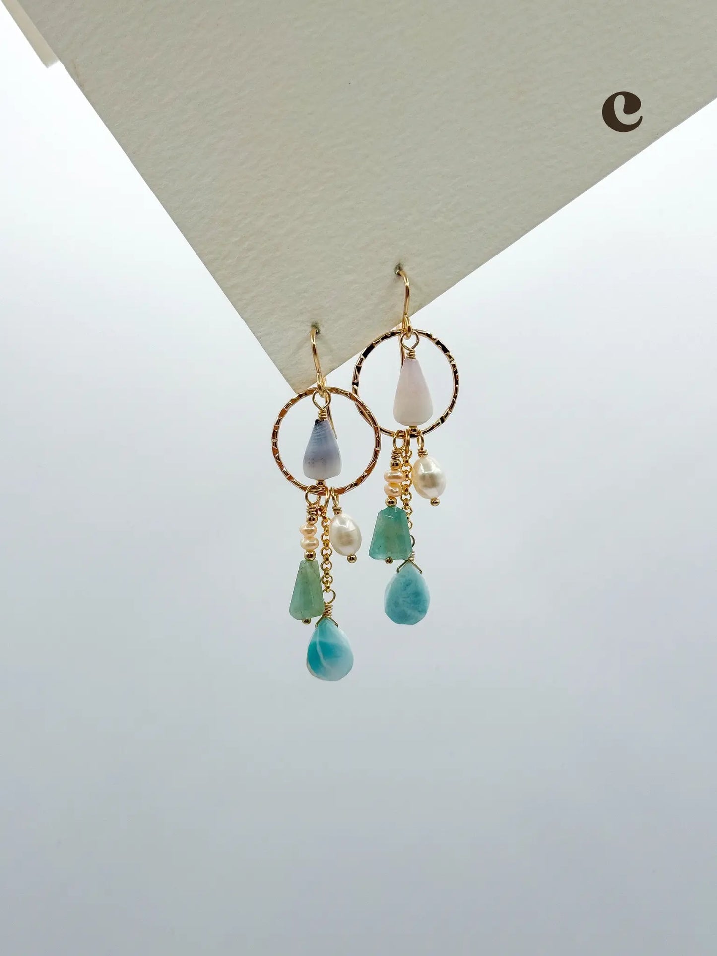 SHADES OF BLUE EARRINGS Navea Maui