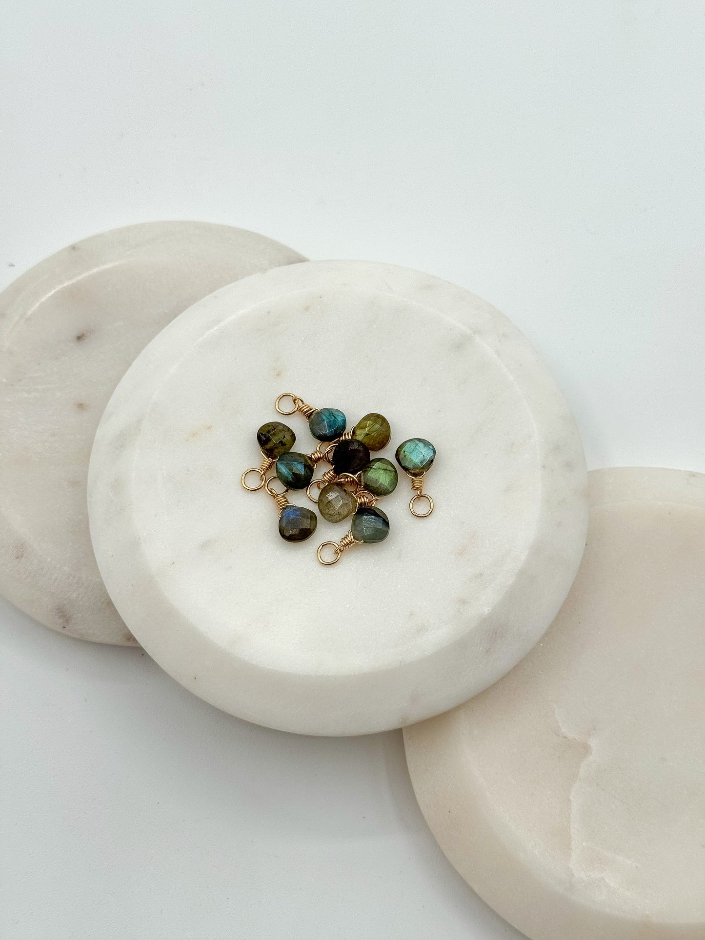 LABRADORITE CHARMS