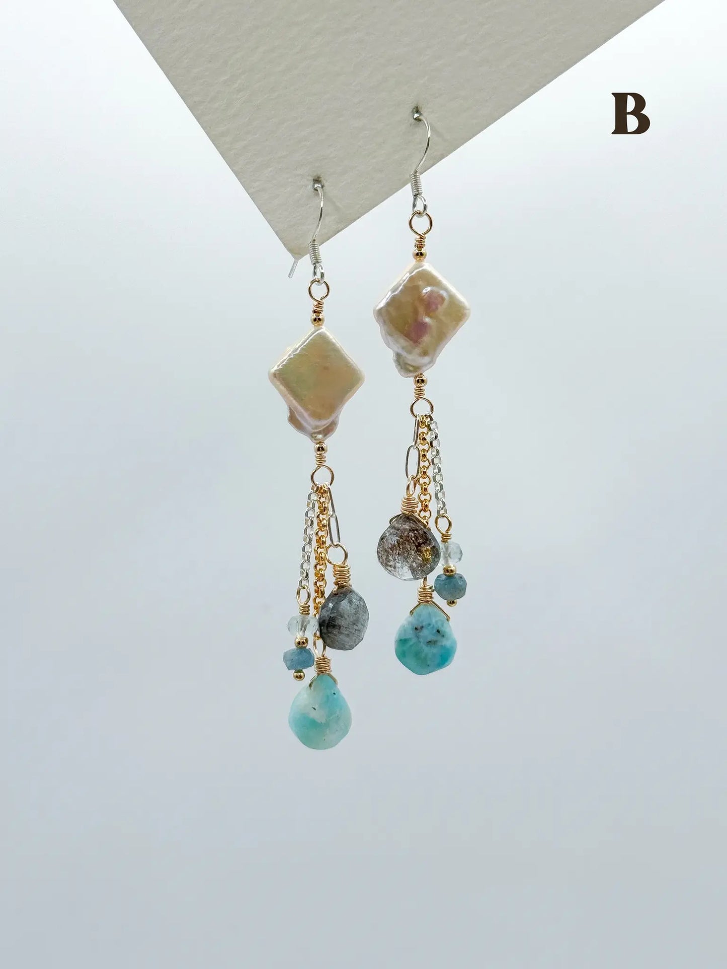 COASTAL MINERAL EARRINGS Navea Maui