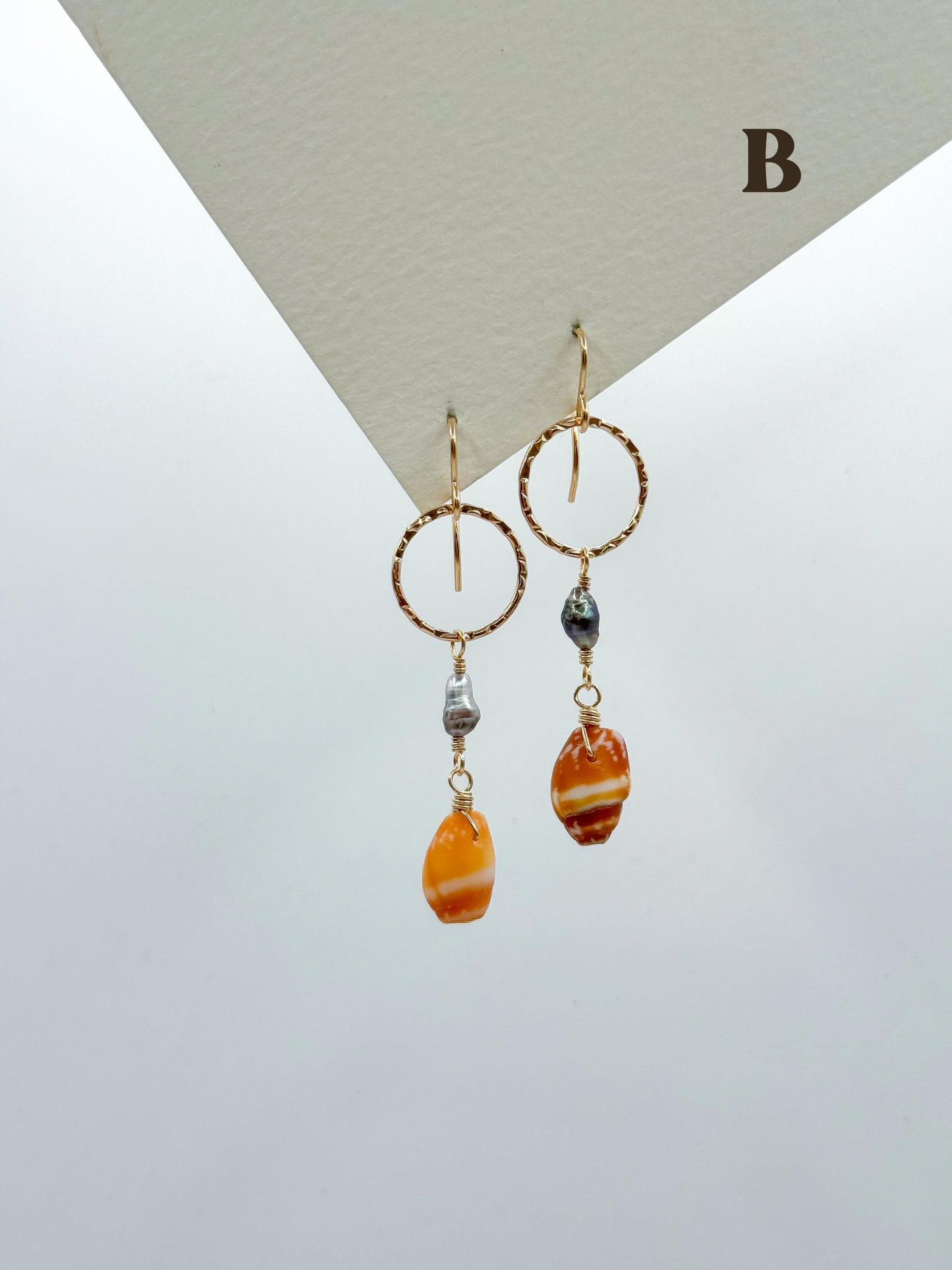 HOOP DROP EARRINGS