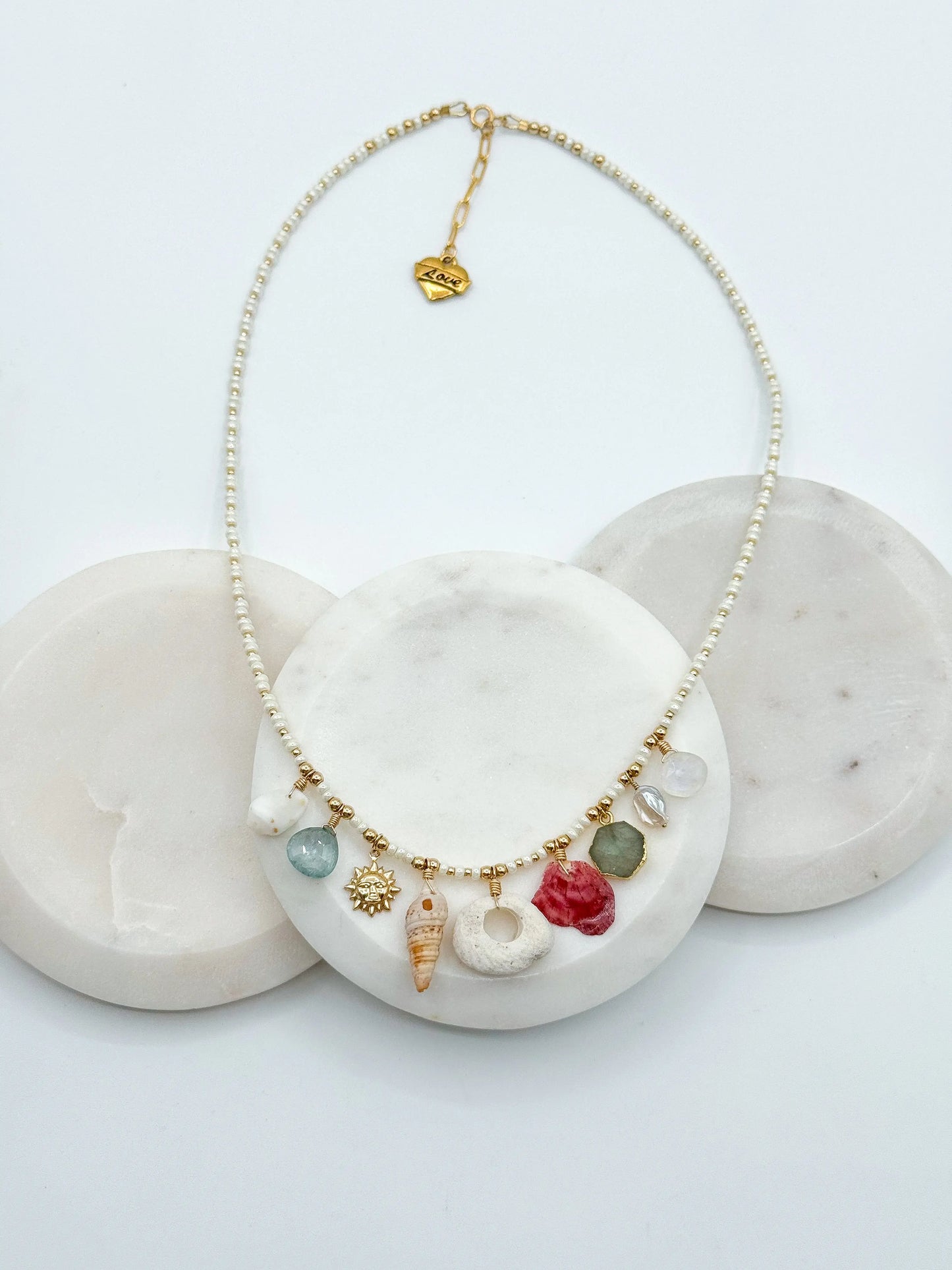 CORAL DRIFTER NECKLACE