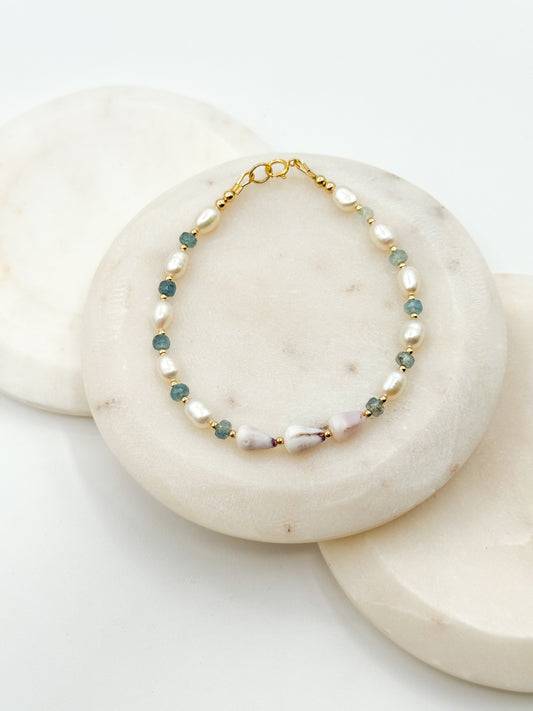 NAUTICAL AQUA BRACELET