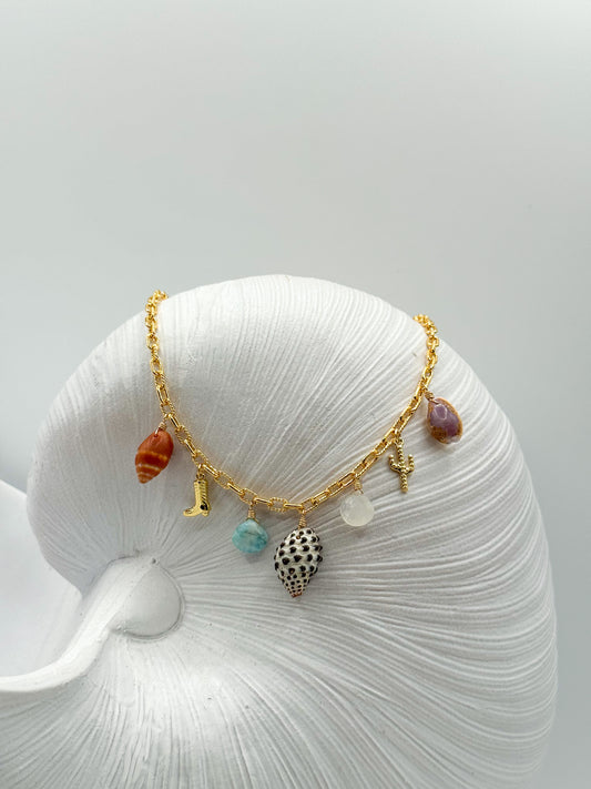COASTAL COWGIRL NECKLACE (Grape Drupe)