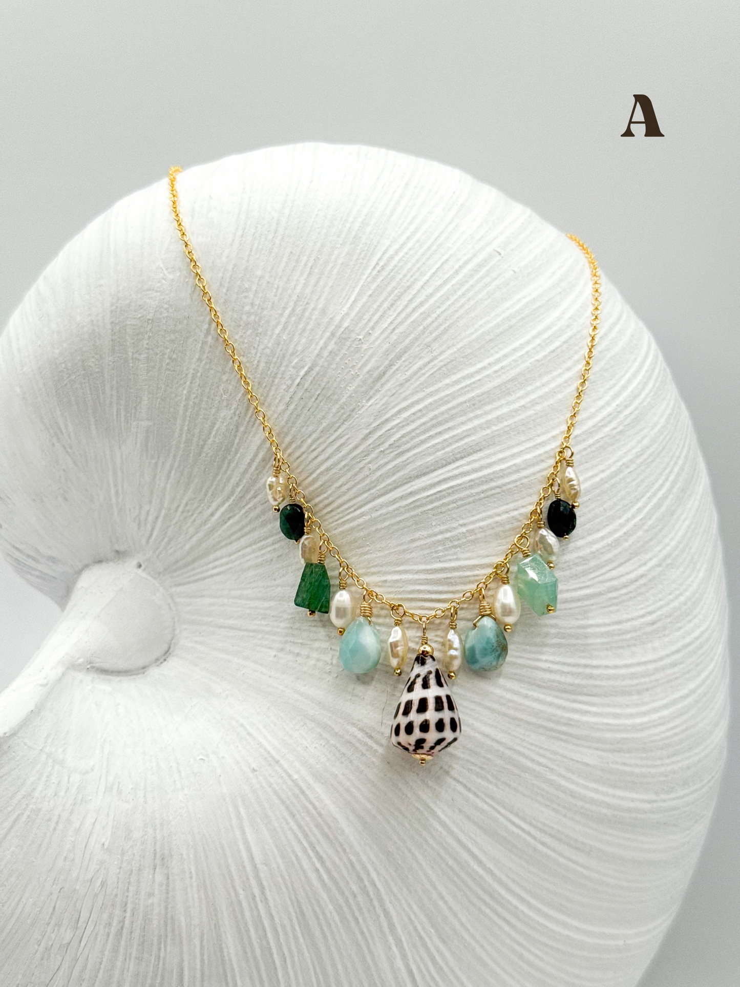 LAST HOUR OF BLUE NECKLACES