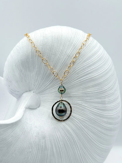 DOUBLED DOWN NECKLACE Navea Maui