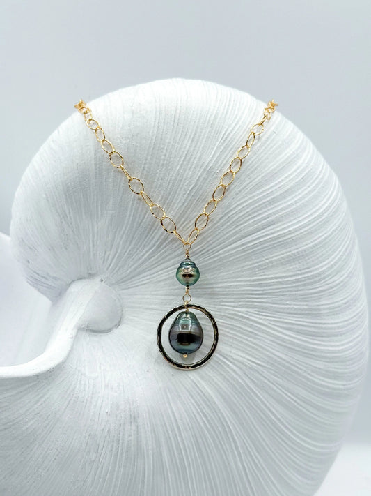 DOUBLED DOWN NECKLACE Navea Maui