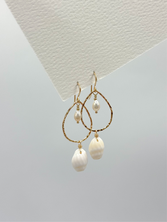 ALBA - TEAR DROP HOOPS