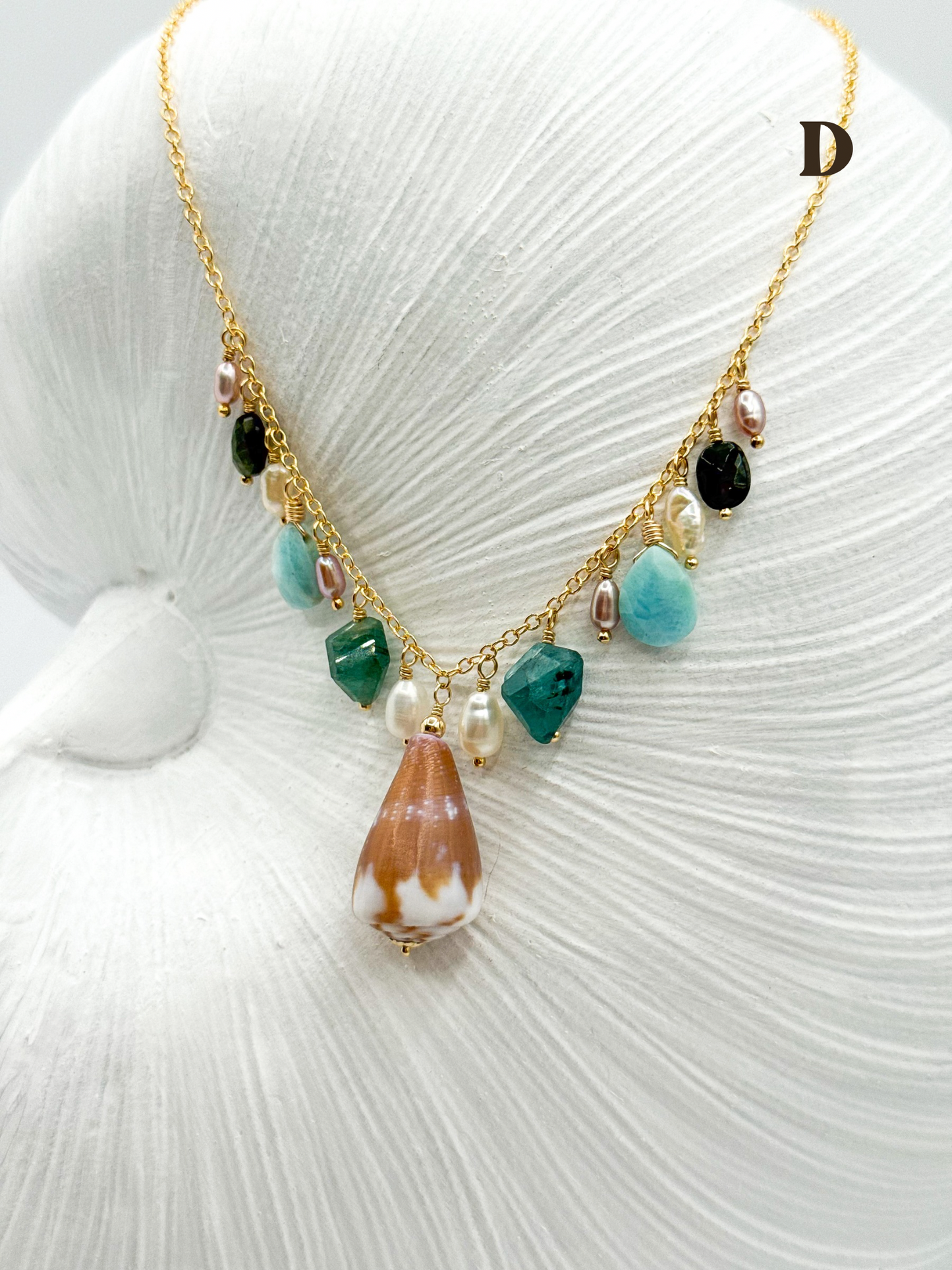 LAST HOUR OF BLUE NECKLACES