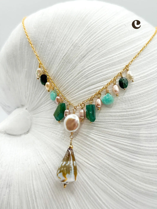 LAST HOUR OF BLUE NECKLACES Navea Maui