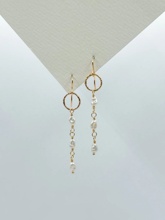 IVORY DROP EARRINGS
