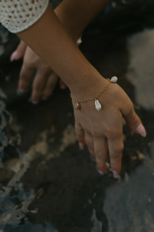 SHELL CHARM BRACELET Navea Maui