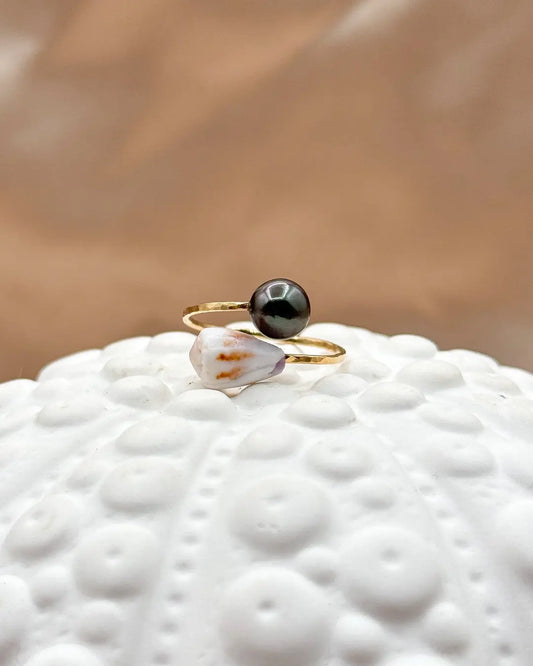 TAHITIAN X CONE BYPASS RING 001