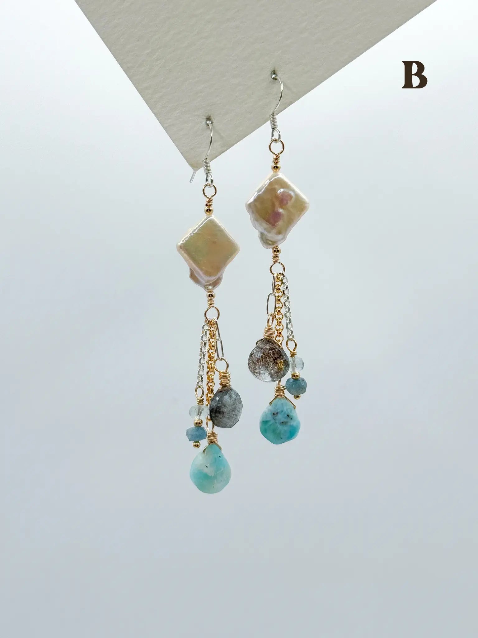 COASTAL MINERAL EARRINGS Navea Maui