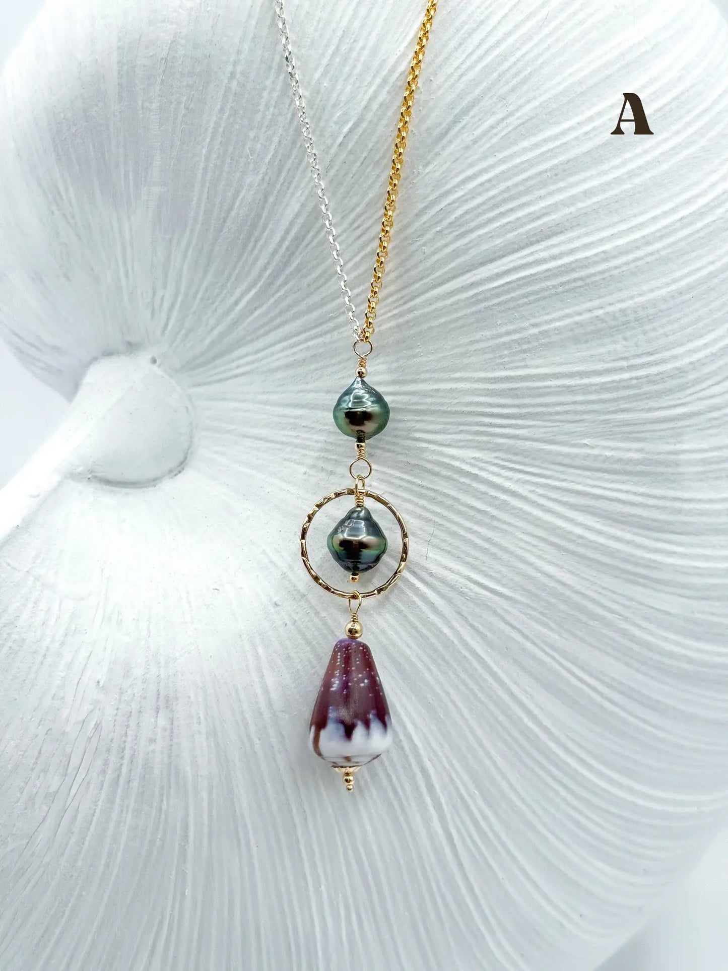 SPLIT IN TWO NECKLACE Navea Maui