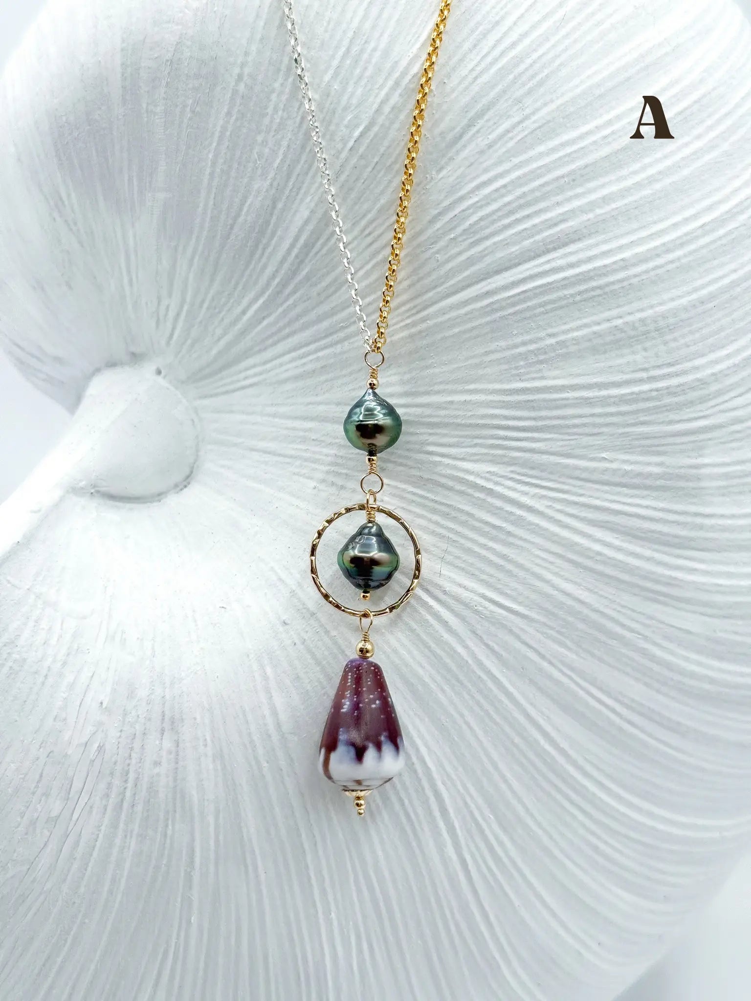 SPLIT IN TWO NECKLACE Navea Maui