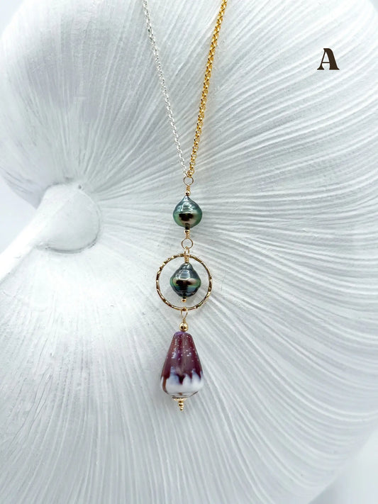 SPLIT IN TWO NECKLACE Navea Maui