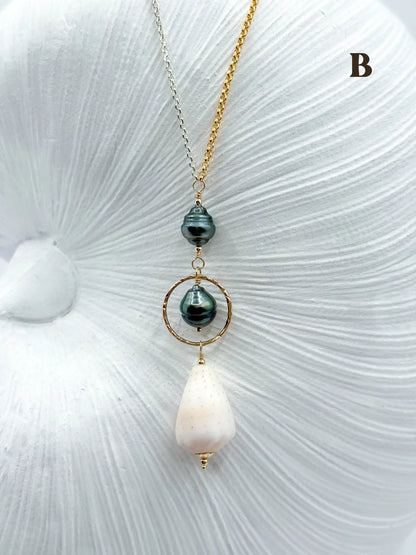 SPLIT IN TWO NECKLACE Navea Maui
