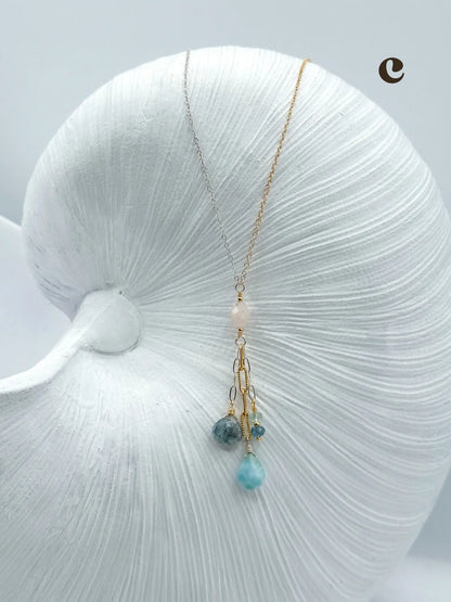 COASTAL MINERAL NECKLACE Navea Maui