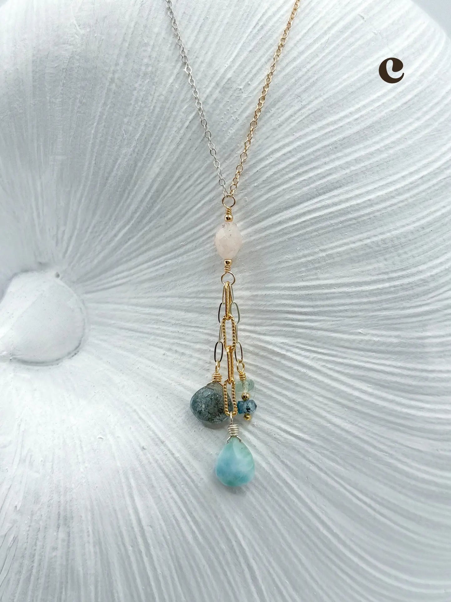 COASTAL MINERAL NECKLACE Navea Maui