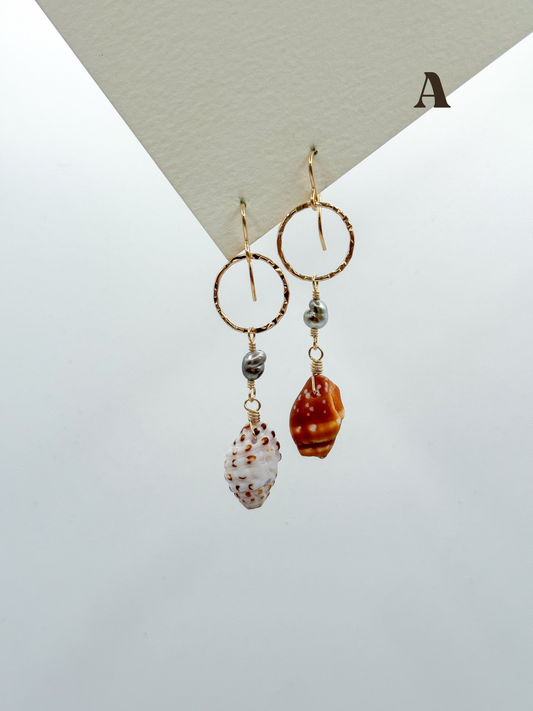 HOOP DROP EARRINGS