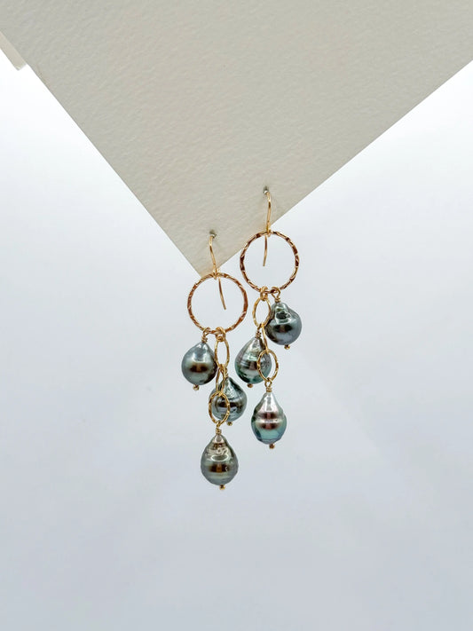 TAHITIAN LUXE EARRINGS Navea Maui