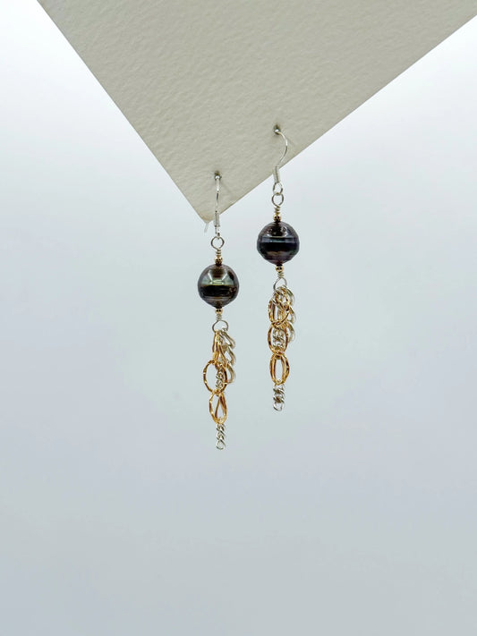 TAHITIAN MIXED EARRINGS Navea Maui